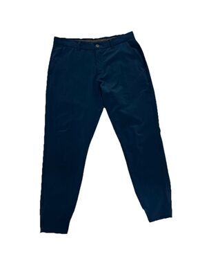 Primo 32 Short Navy Blue Jogger Performance Golf Pants Slim Stretch Mens